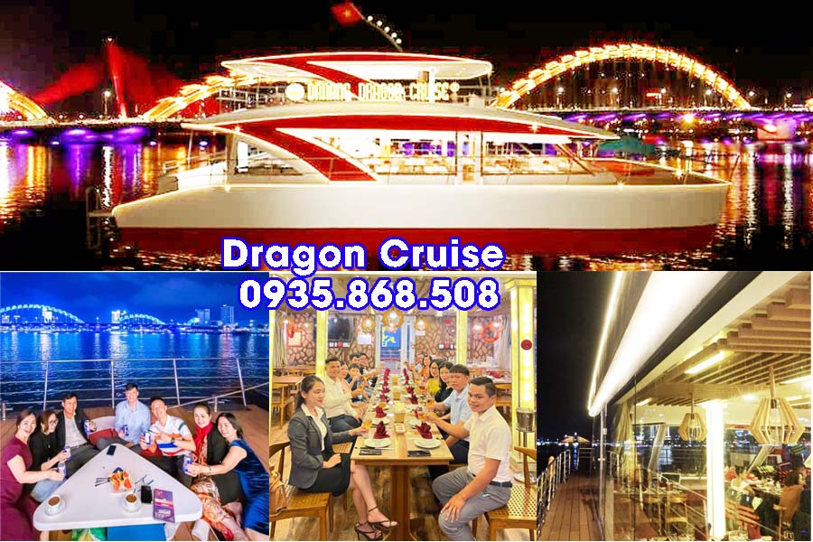 xem pháo hoa đà nẵng trên dragon cruisee